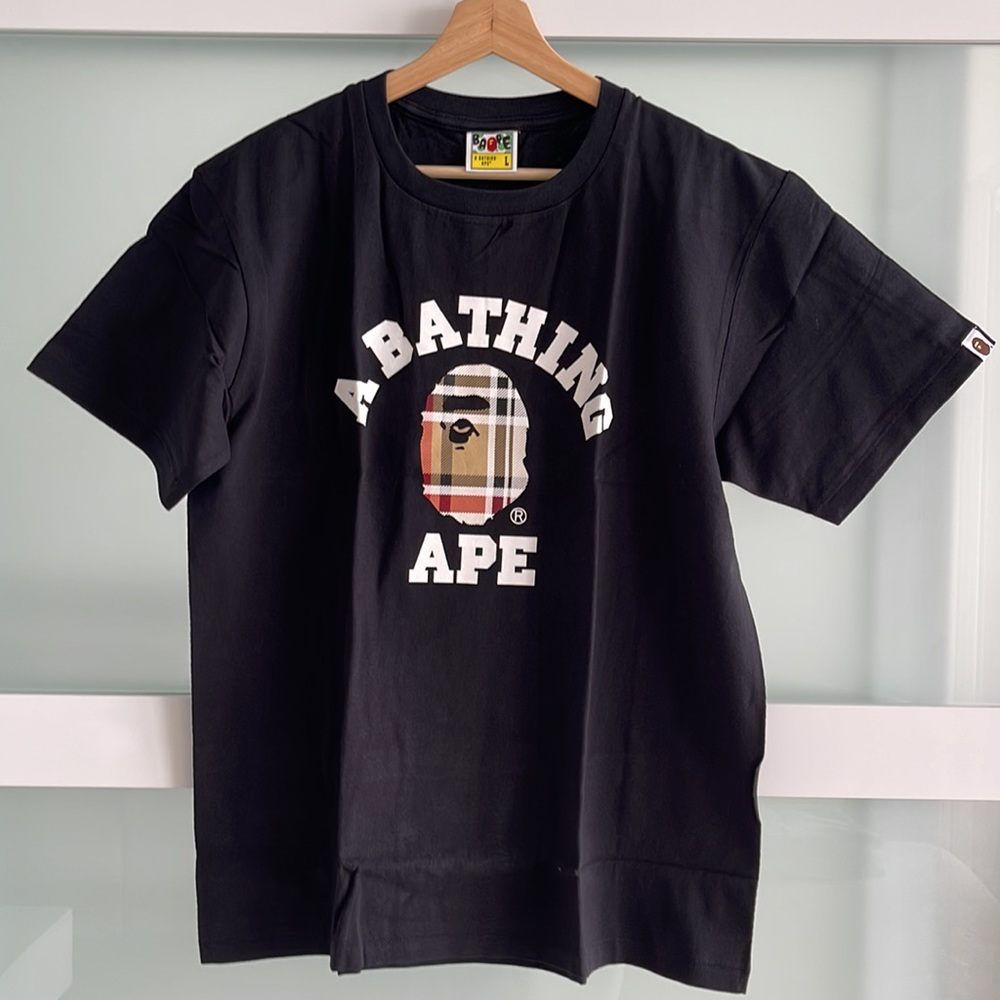 BAPE Check By Bathing Ape Tee